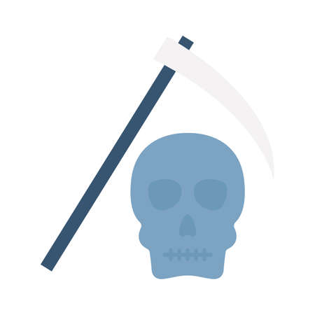 Death blossom flat vector icon which can easily modify or editのイラスト素材