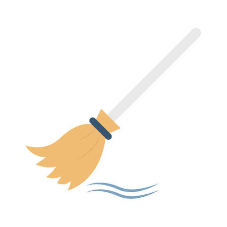 Feather Duster flat vector icon which can easily modify or editのイラスト素材