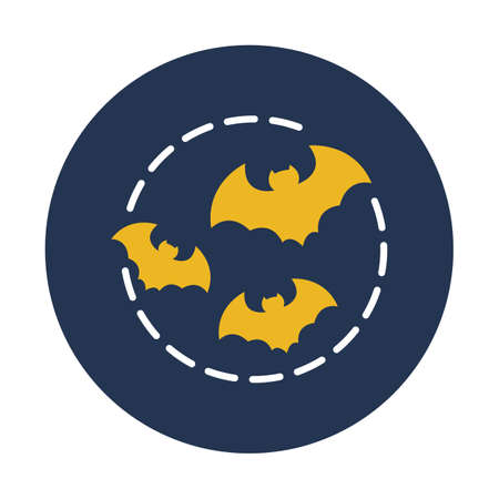 Halloween Element flat vector icon which can easily modify or editのイラスト素材