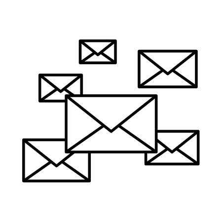 Network marketing  Line Style vector icon which can easily modify or editのイラスト素材