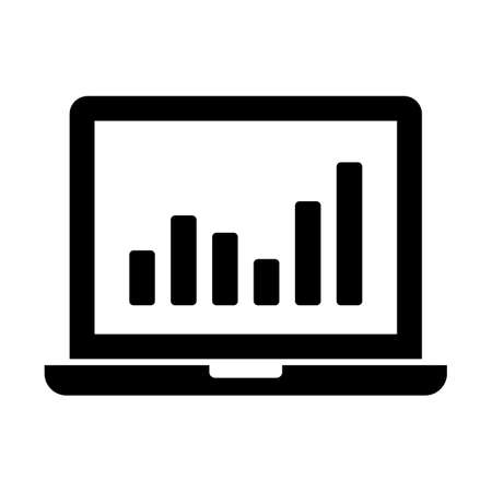 Stats   Glyph Style vector icon which can easily modify or editのイラスト素材