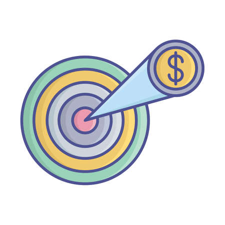 Money fill inside vector icon which can easily modify or editのイラスト素材