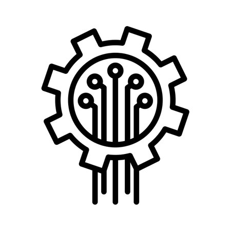 Bitcoin mining network  Vector Iconのイラスト素材