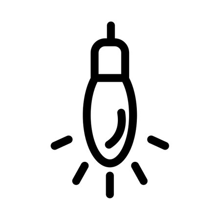 Christmas light Isolated Vector icon that can be easily modified or editedのイラスト素材