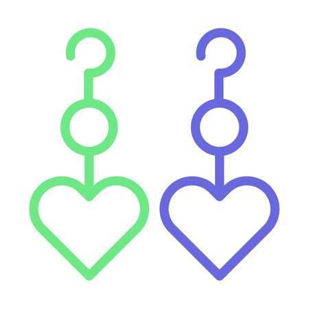 Ear Drops Isolated Vector icon that can be easily modified or editedのイラスト素材