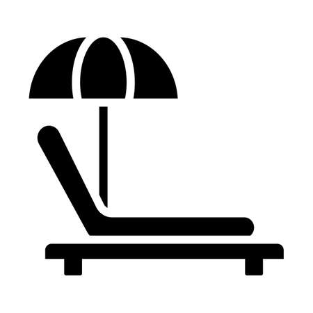 Beach Isolated Vector icon which can easily modify or editのイラスト素材