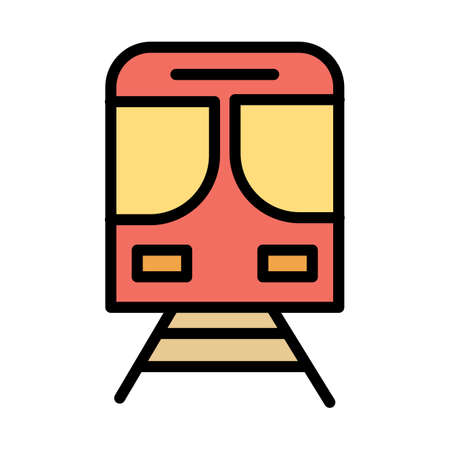 Locomotive Isolated Vector icon which can easily modify or editのイラスト素材