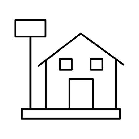 Building sale Isolated Vector icon which can easily modify or editのイラスト素材