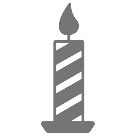 Candle which can easily modify or editのイラスト素材