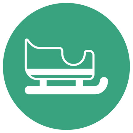 Sled which can easily modify or editのイラスト素材