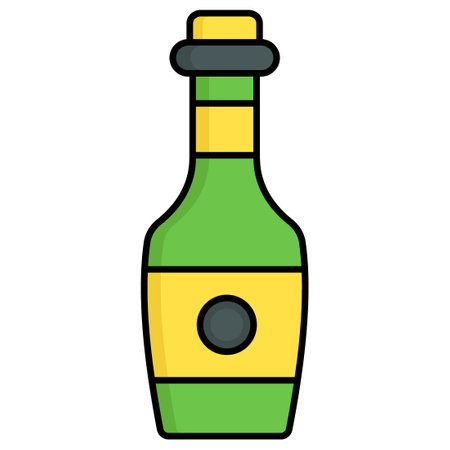 Alcohol which can easily modify or editのイラスト素材