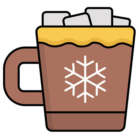 Chocolate cup  which can easily modify or editのイラスト素材