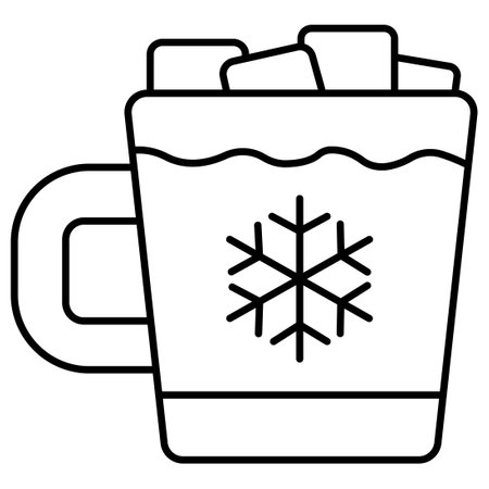 Chocolate cup  which can easily modify or editのイラスト素材