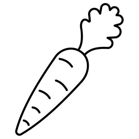 Carrot  Which Can Easily Modify Or Editのイラスト素材