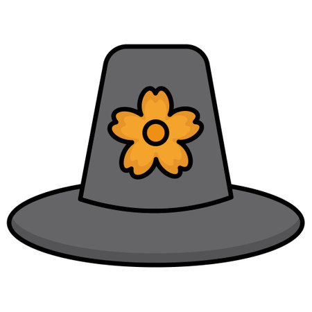 Fancy hat  Which Can Easily Modify Or Editのイラスト素材