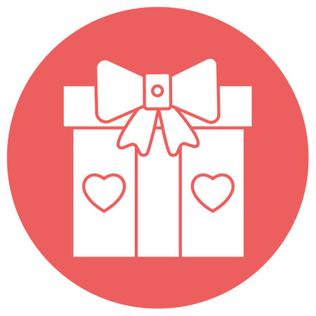 Gift box  Which Can Easily Modify Or Editのイラスト素材