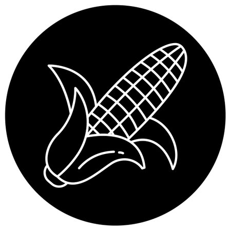 Corn  Which Can Easily Modify Or Editのイラスト素材