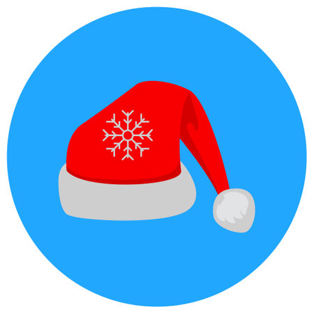 Santa Hat  which can easily edit or modifyのイラスト素材