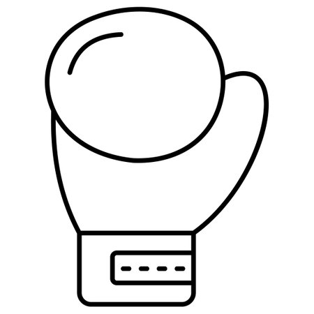 Boxing Gloves  Which Can Easily Modify Or Editのイラスト素材