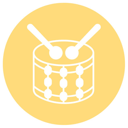 Drumbeat  Which Can Easily Modify Or Editのイラスト素材