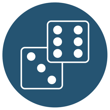 Dice  Which Can Easily Modify Or Editのイラスト素材