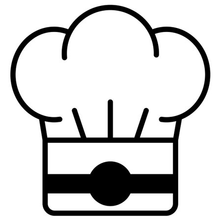 Chef hat  Which Can Easily Modify Or Editのイラスト素材