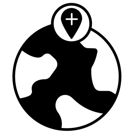 World location  which can easily  modify or editのイラスト素材