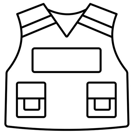 Life jacket   which can easily modify or editのイラスト素材