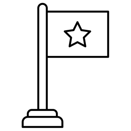 Flaglet  which can easily modify or editのイラスト素材