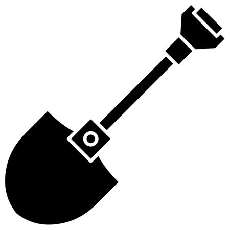 Shovel   which can easily modify or editのイラスト素材