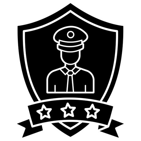 Military shield   which can easily modify or editのイラスト素材