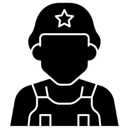 Army soldier   which can easily modify or editのイラスト素材
