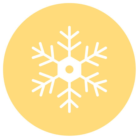Snowflake which can easily modify or editのイラスト素材