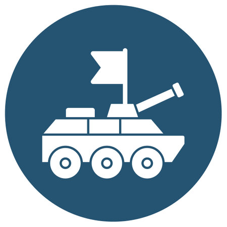 Army truck   which can easily modify or editのイラスト素材