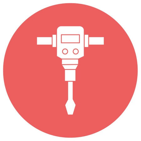 Jack hammer  Which Can Easily Modify Or Editのイラスト素材