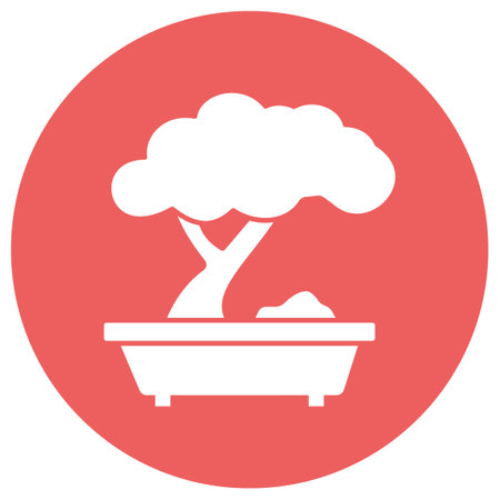 Bonsai Which Can Easily Modify Or Editのイラスト素材