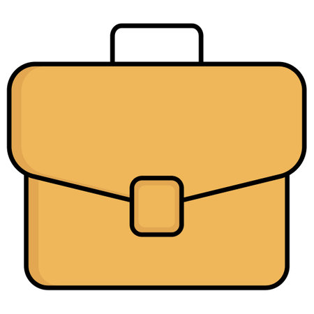 Office bag  which can easily modify or editのイラスト素材