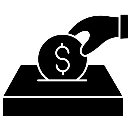 Money box  which can easily modify or editのイラスト素材