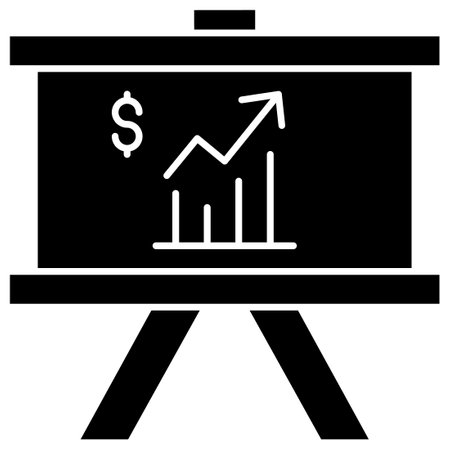 Business analytics  which can easily modify or editのイラスト素材