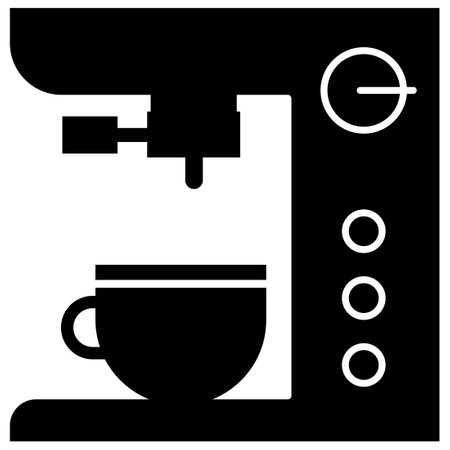Coffee Machine   which can easily modify or editのイラスト素材