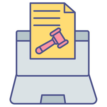 Legal Document Which Can Easily Modify Or Editのイラスト素材