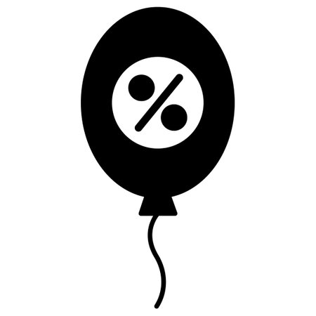 Discount Balloon Which Can Easily Modify Or Editのイラスト素材