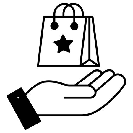 Shopping which can easily edit or modifyのイラスト素材