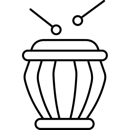 Drum which can easily edit or modifyのイラスト素材