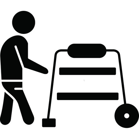 Elderly health Which Can Easily Modify Or Editのイラスト素材