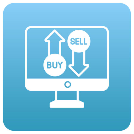 Buy And Sell Stock Which Can Easily Modify Or Editのイラスト素材