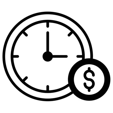 Investment On Right Time Which Can Easily Modify Or Editのイラスト素材