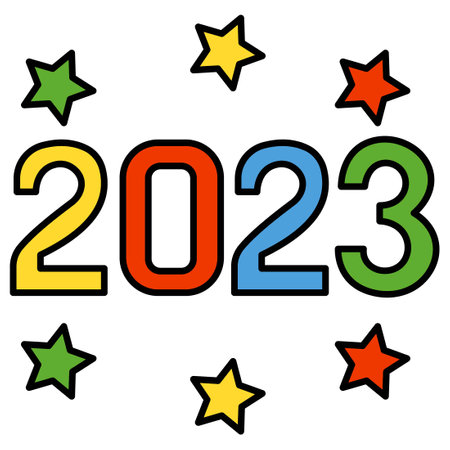 Happy New Year 2023 Which Can Easily Modify Or Edit