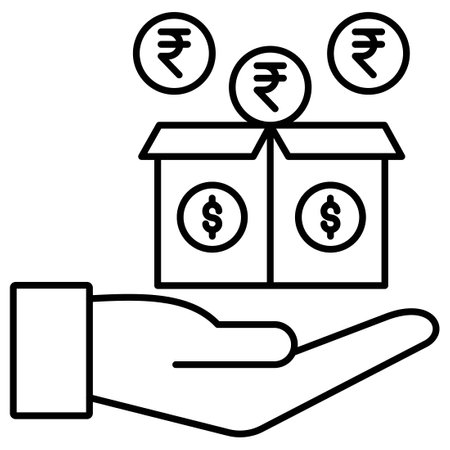 Save And Invest Which Can Easily Modify Or Editのイラスト素材