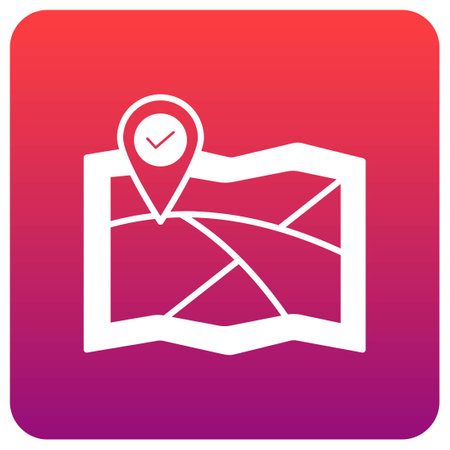 Navigation Map which can easily edit or modifyのイラスト素材